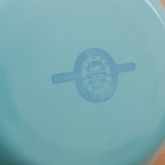 Vintage Dansk Kobenstyle Robin Egg Blue Enamel Pitcher Jens Denmark Turquoise - Picture 5 of 6